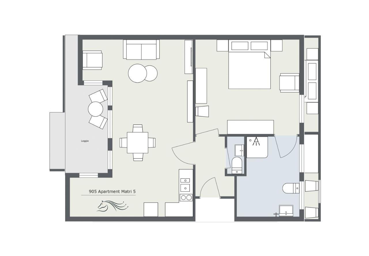 Apartmenthaus Matri Wald am Arlberg Exterior foto